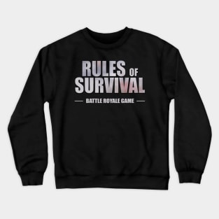 Rules of Survival Game Crewneck Sweatshirt